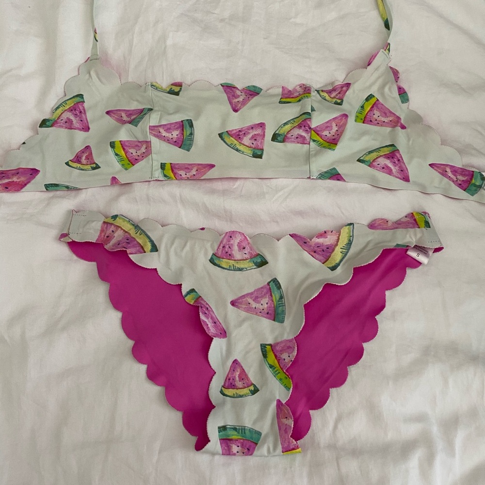 PILYQ watermelon bikini